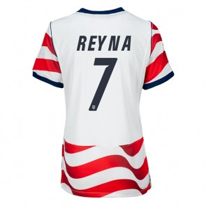 Förenta stater Giovanni Reyna #7 Replika Hemmatröja Damer VM 2026 Kortärmad